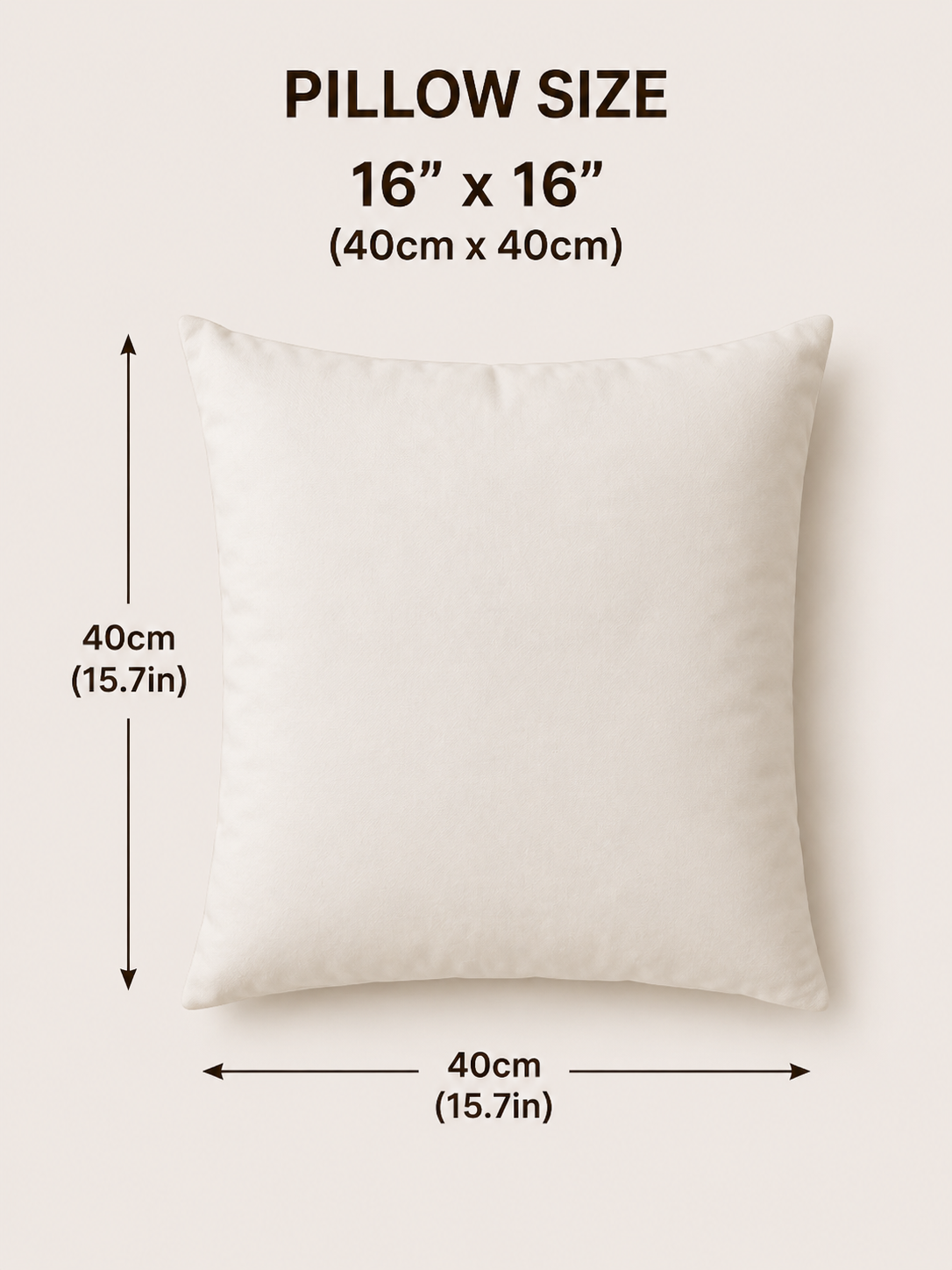 Custom Photo Pillow Cover | Personalized Family Portrait Pillow | Polyester Sublimation Pillow Cover | Gift for Couple & Family